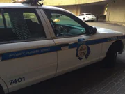 A Baltimiore County Police car.