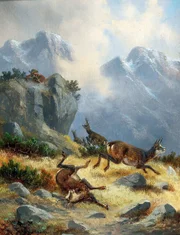 Hobby: Die Jagd. Moritz Müller „Gamsjagd“. Hobby: Die Jagd. Moritz Müller „Gamsjagd“.