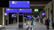Pier J im neuen Terminal 3 am Frankfurter Flughafen.