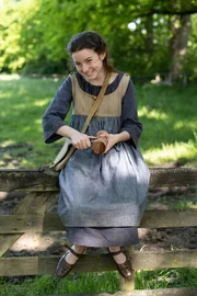 Sammy hat ihre erste Filmrolle: Sie spielt das M&auml;dchen Ella im ARD-M&auml;rchen &bdquo;Der Geist im Glas&ldquo;.