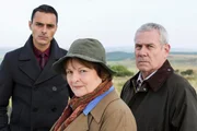 In der Mitte: DCI Vera Stanhope (Brenda Blethyn) In der Mitte: DCI Vera Stanhope (Brenda Blethyn)