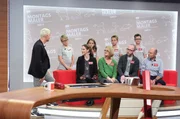 Guido Cantz und das Team "T&uuml;fteln und Bastel"  v.li. hinten: Tim-Felix Lipka, Anabel Reinle, Marcel Beyer, Nick Ames; vorne: Christiane Sutter, Bettina Nolte, Alexander Wolny und Axel Kantelberg.