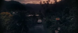 Das Auto in Arue.
