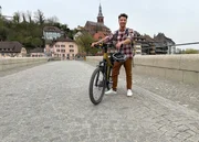 Moderator Ramon Babazadeh in Laufenburg. Moderator Ramon Babazadeh in Laufenburg.