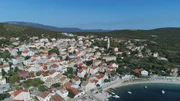 Satellitenaufnahmen &uuml;ber Kroatien zeigen eine kreisf&ouml;rmige tote Zone auf dem Meeresboden.