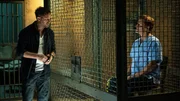 Eddie (Tom Hardy, l.) trifft Serienm&ouml;rder Cletus (Woody Harrelson) zu einem Interview.