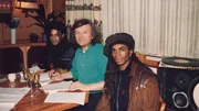 v.li.: Robert &sbquo;Rob&lsquo; Pilatus, Frank Farian, Fabrice &sbquo;Fab&lsquo; Morvan