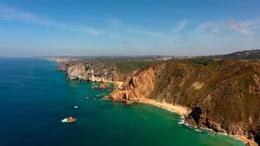 Cabo da Roca, der westlichste Punkt des europ&auml;ischen Festlands an der portugiesischen Atlantikk&uuml;ste.