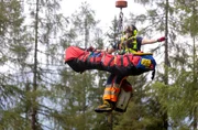 Einsatz im Einsatzgebiet der Bergwacht Ramsau. Einsatz im Einsatzgebiet der Bergwacht Ramsau.