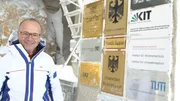 Moderator Karsten Schwanke und die Mieter auf dem Schneefernerhaus. Umweltspitzenforschung auf der Zugspitze.