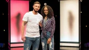 Julien mit Moderatorin Milka Loff Fernandes