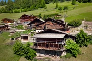 Gr&ouml;dnertal / Sankt Christina in den S&uuml;dtiroler Dolomiten, Italien: Der &uuml;ber 800 Jahre alte Paratoni-Hof ist einer der &auml;ltesten erhaltenen H&ouml;fe der Alpen.