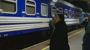 Entwicklungsministerin Reem Alabali Radovan (SPD) im Oktober 2025 auf dem Weg nach Kiew.