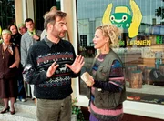 Stress mit dem Ex: Moni (Sonja Kirchberger) im Clinch mit ehemaligen Ehemann R&uuml;diger (Heinrich Schafmeister).