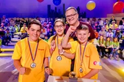Das gelbe Rateteam aus Reutte/&Ouml;sterreich konnte viele aufregende Erfahrungen bei "1, 2 oder 3" sammeln.