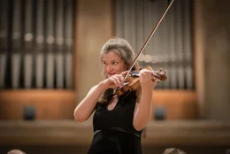 Die niederl&auml;ndische Violonistin Janine Jansen.