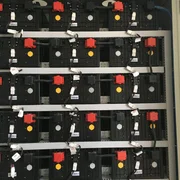 Lithium Ionen Batterie im Zhangbei National Wind and Solar Energy Storage and Transmission Demonstration Project in Zhanbei, China.