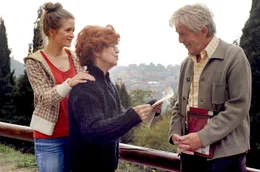 Endlich am Gardasee: Lotti (Cornelia Froboess), Heinz (Willem Menne) und Enkelin Eva (Julia Nachtmann).