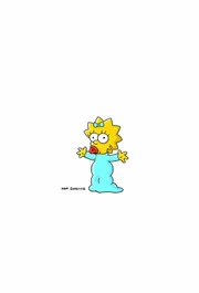 (18. Staffel) - Das Nesth&auml;kchen der Simpsons: die kleine Maggie.