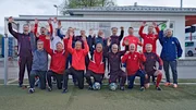 Gruppenfoto der Seniorenfu&szlig;baller des FC Bayern M&uuml;nchen.