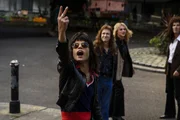 (v.l.n.r.) Freddie Mercury (Rami Malek); John Deacon (Joseph Mazzello); Roger Taylor (Ben Hardy); Brian May (Gwilym Lee)