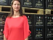 Julia B. ist die Gesch&auml;ftsf&uuml;hrerin der Bierbrauerei Eibau an der B96.