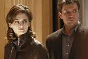 Verfolgen eine hei&szlig;e Spur: Richard Castle (Nathan Fillion, r.) und Kate Beckett (Stana Katic, l.)