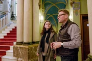Mira Hutto und Frank Reppe besuchen die Villa Weigang