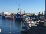 Der alte Hafen in Sa&szlig;nitz auf der Insel R&uuml;gen.