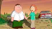 Peter Griffin (l.); Lois Griffin (r.)