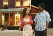 Als eines Tages seine Jugendliebe Kate (Thandie Newton, l.) zur&uuml;ckkommt, braucht Norbit (Eddie Murphy, r.) einen guten Plan, um seine Verlobte Rasputia m&ouml;glichst schnell loszuwerden ...