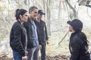 NCIS-Team (v.l.n.r.) Gregorio, Pride, LaSalle und Percy ermitteln in einem Mordfall an einer privaten Milit&auml;rakademie.