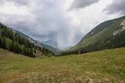 Eppzirler Alm im Karwendel in Tirol.