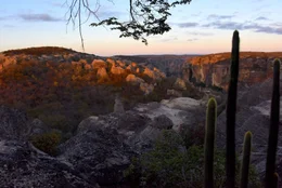 In der traumhaften Landschaft Pedra Furada in der brasilianischen Serra da Capivara lebten die ersten Amerikaner.