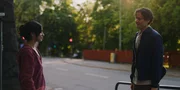 John (Hannes Fohlin) &uuml;berrascht Ava (Sara Shirpey) vor ihrer Haust&uuml;r. Werden sie ihrer Beziehung eine zweite Chance geben?