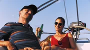 Caro Garbe (Johanna Wokalek) und Jan Garbe (Friedrich M&uuml;cke) genie&szlig;en ihren Urlaub. Doch die fr&ouml;hliche Stimmung wird bald umschlagen.