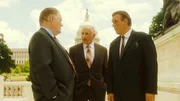 Richter William Brennan (Robert Davi, r.) und seine Kollegen vom obersten Gerichtshof diskutieren ueber den anstehenden Prozess. 

Verwendung nur in Verbindung mit Programmkommunikation. Jede andere Nutzung ist untersagt.