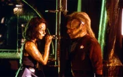 Roxann Dawson (Lieutenant B'Elanna Torres), Ethan Phillips (Neelix)