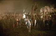 Opulente Schlachtszenen: Kampf um die Festung La Roque.