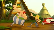 "Asterix und die Wikinger", Asterix und Obelix sollen Grautvornix, den verweichlichten Neffen von Majestix, auf die Spr&uuml;nge helfen. Ehe sie ihm jedoch eine Lektion in Mut und Selbstbewusstsein erteilen k&ouml;nnen, wird der Hasenfu&szlig; von den Wikingern entf&uuml;hrt. Deren Seher Kryptograf behauptet n&auml;mlich, dass Angst Fl&uuml;gel verleiht. Angsthase Grautvornix soll den mutigen Wikingern nun das Fliegen beibringen. H&auml;uptlingstochter Abba hat wohl gr&ouml;&szlig;ere Chancen, aus Grautvornix einen echten Mann zu machen.Mit den Stimmen von Christian Tramitz (Asterix), Tilo Schmitz (Obelix), Smudo (Grautvornix), Nora Tschirner (Abba), G&ouml;tz Otto (Olaf), Didi Hallervorden (Kryptograf) u.a.  SENDUNG: ORF eins - SO - 09.09.2018 - 14:50 UHR. - Veroeffentlichung fuer Pressezwecke honorarfrei ausschliesslich im Zusammenhang mit oben genannter Sendung oder Veranstaltung des ORF bei Urhebernennung.