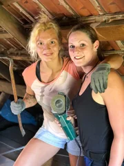 Vera (l.) und Laura.