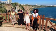 V.l.: Kandidatin Hannah, Kandidatin Manuela, Kandidatin Dana und Kandidatin Kemi