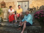 V.l.: Elaine, David und Dick