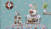 Alle bestellen Nonnas leckere Kuchen gleichzeitig. Alle bestellen Nonnas leckere Kuchen gleichzeitig.