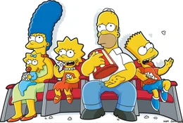 Familie Simpson g&ouml;nnt sich mal wieder einen Kinobesuch ...