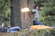 Semir (Erdogan Atalay, l.) und Ben (Tom Beck) greifen ein, doch Aigner gelingt die Flucht im Bomben-LKW.