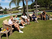 V.l.: Kandidatin Dana, Kandidatin Manuela, Kandidatin Kemi, Kandidatin Melanie und Kandidatin Hannah