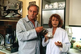 Fritz Bauer (G&uuml;nther Maria Halmer), Carla Severin-Bauer (Senta Berger)
