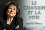 Anne Sinclair lobt den Filmtitel &bdquo;Le chagrin et la piti&eacute;&ldquo;.