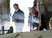 Ermitteln in einem neuen Fall: Tony (Michael Weatherly, l.), McGee (Sean Murray, M.) und Gibbs (Mark Harmon, r.) ...